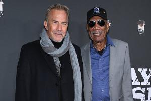 Kevin Costner und Morgan Freeman präsentieren historisches Drama