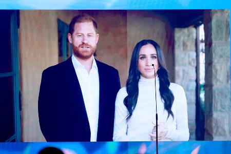 Überraschungsauftritt von Herzogin Meghan und Prinz Harry