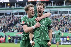 Werder jubelt dank Milosevic: Erlösung im Kellerduell