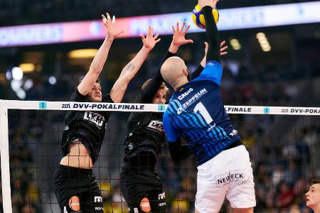 DVV-Pokal: Lüneburg bezwingt Friedrichshafen