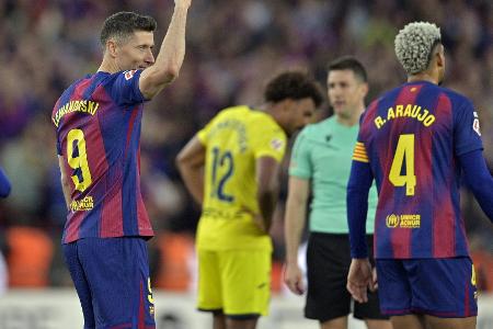 Augenhöhlenfraktur: Lewandowski fehlt Barca gegen Atlético