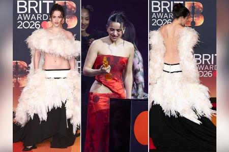 Rosalía verzaubert in rückenfreiem Chanel-Kleid bei den Brit Awards
