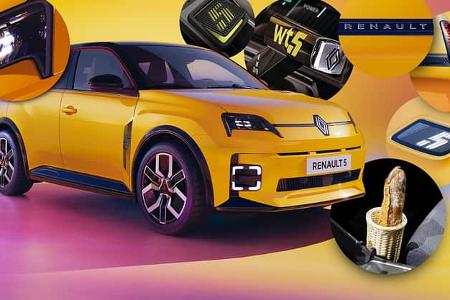 Renault R5 E-Tech Electric Details Eastereggs