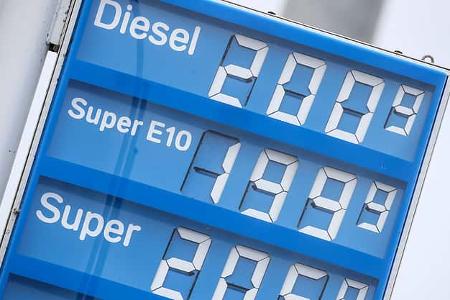 Diesel und Benzin Preis
