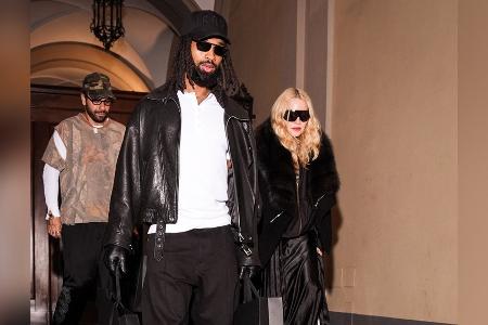 Madonna und Akeem Morris: Lässiger Pärchenauftritt in Mailand