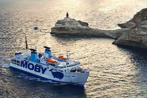 Fähre, Sardinien, Korsika, Moby-Lines