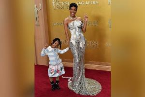 Teyana Taylor bringt ihre fünfjährige Tochter zu den Actor Awards mit