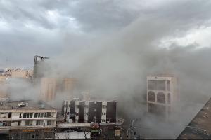 Die iranische Hauptstadt Teheran hat seit Samstag Hunderte Angriffe erlebt. 