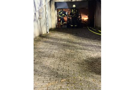 Brandeinsatz Winckelmannstraße