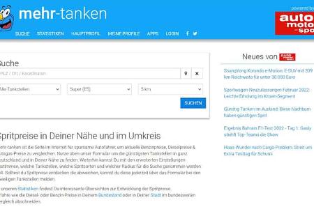 Spritkosten-Preisvergleich mit der App 