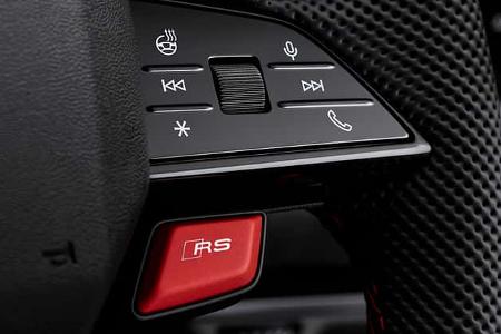 Audi RS5, Lenkradtaste