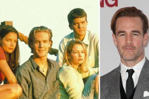 James Van Der Beek plante "Dawson's Creek"-Revival