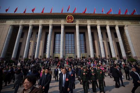 Beim Nationalen Volkskongress wird der Fünfjahresplan vorgestellt. (Symbolbild) 