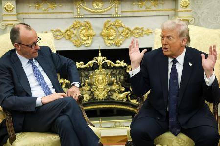 Friedrich Merz und Donald Trump