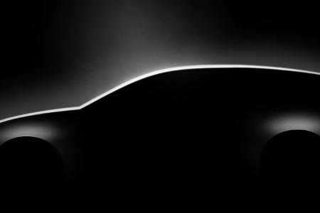 Erste Skizze zur Betriebsversammlung: So soll die Silhouette der neunten Generation des Golf aussehen.