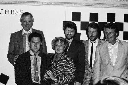 Tim Rice, Björn Ulvaeus und Benny Andersson