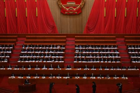Chinas Parlament tagt einmal im Jahr und stimmt in diesem Jahr auch über den Fünfjahresplan ab. 