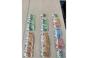 Sichergestelltes Bargeld. Bildrecht: LKA Sachsen-Anhalt