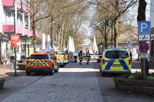 Der Bereich bleibt zunächst abgesperrt.