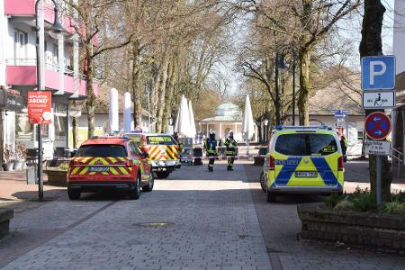 Der Bereich bleibt zunächst abgesperrt.