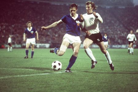 DDR: WM 1974 (2. Finalrunde) Heim (Blau-Weiß)