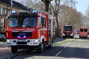 Blick auf die Einsatzstelle  Foto: Feuerwehr Essen