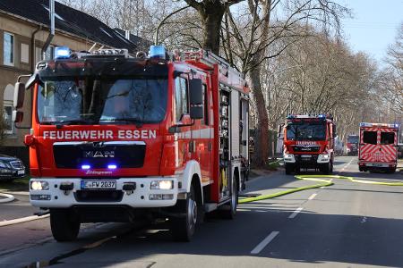 Blick auf die Einsatzstelle Foto: Feuerwehr Essen