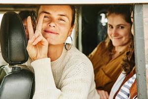 Frauen, Roadtrip, Symbolbild