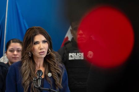 Als erste Ministerin der aktuellen Trump-Regierung muss US-Heimatschutzministerin Kristi Noem gehen. (Archivfoto)