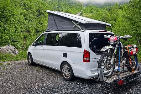 Campingbus Heckträger