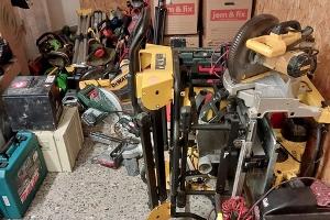 Bundespolizei stellte Baumaschinen sicher.
Foto  Bundespolizei