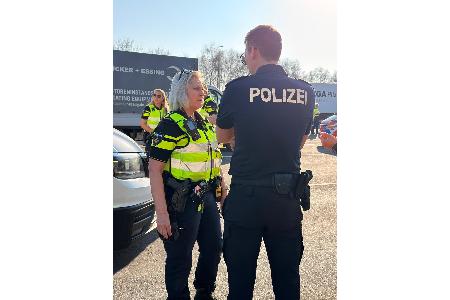 Neben der Sichtbarkeit und Präsenz zur Steigerung des Sicherheitsgefühls der Menschen in der Grenzregion, stand insbesondere die Bekämpfung von grenzüberschreitender Kriminalität im Fokus.
Bild: Polizei Osnabrück