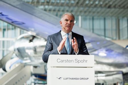 Lufthansa-Chef Carsten Spohr sieht trotz Nahostkrise Chancen. 
