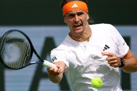 Zufriedener Zverev in Indian Wells: 
