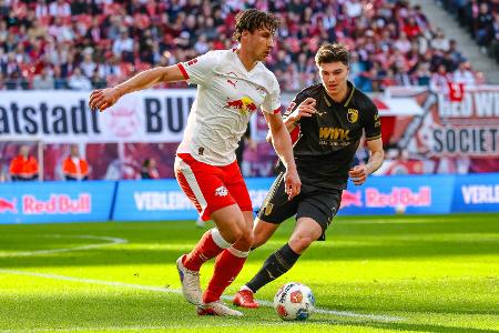 Leipzig feiert glücklichen Sieg gegen Augsburg