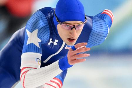 Eisschnelllauf: Stolz im Mehrkampf zur WM-Halbzeit vorne