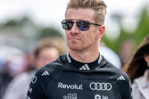 "Unglücklich": Hülkenbergs Frust bei Audis Debüt