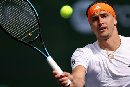 Indian Wells: Zverev müht sich ins Achtelfinale