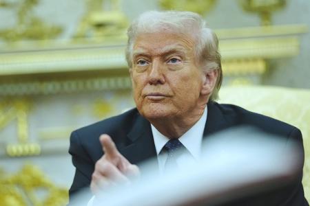 Trump will über ein Ende des Krieges gemeinsam mit Israels Premier befinden. (Archivbild) 