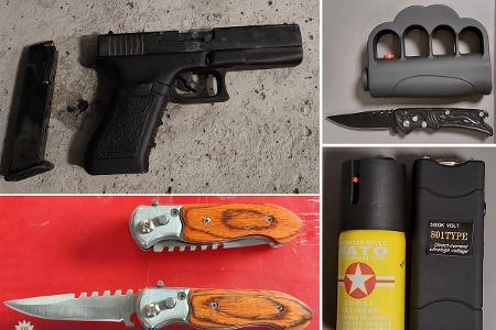 Bundespolizei Waidhaus deckt Waffendelikte auf