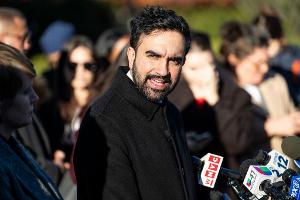 Vor dem Amtssitz des New Yorker Bürgermeisters eskalierten Proteste. (Archivfoto)