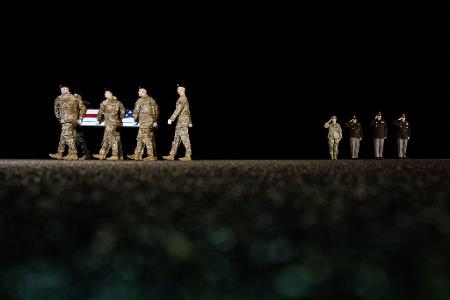 Überführung eines getöteten US-Soldaten
