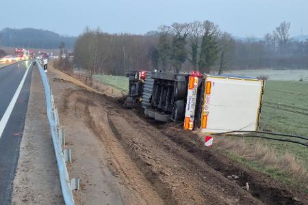 verunfallter LKW