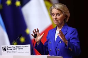 Von der Leyen hat es als einen strategischen Fehler bezeichnet, dass Europa sich von der Kernenergie abgewendet hat.