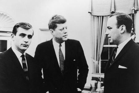 Rupert Murdoch und John F. Kennedy