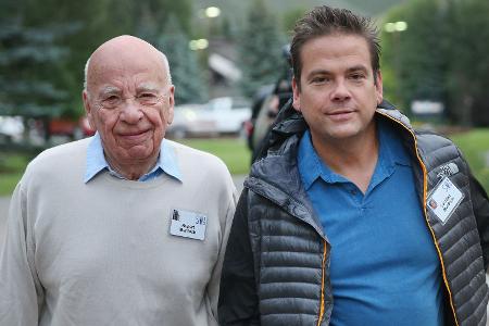 Rupert und Lachlan Murdoch