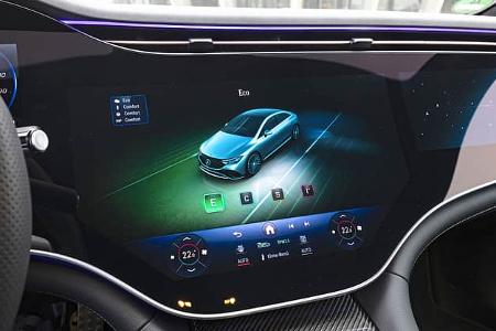 Mercedes EQE, Digitalinstrumente