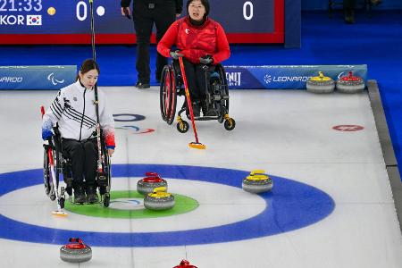 Rollstuhlcurling: China holt Gold im Mixed Doubles
