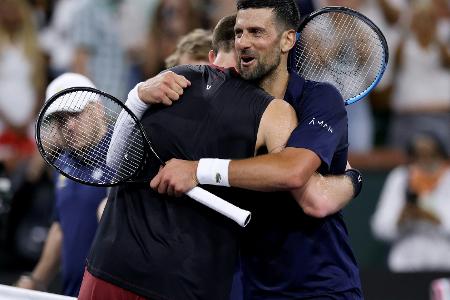 Indian Wells: Djokovic scheitert an Draper