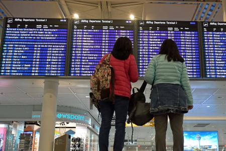 Trotz Piloten-Streik: Es heben auch noch Flugzeuge ab. 